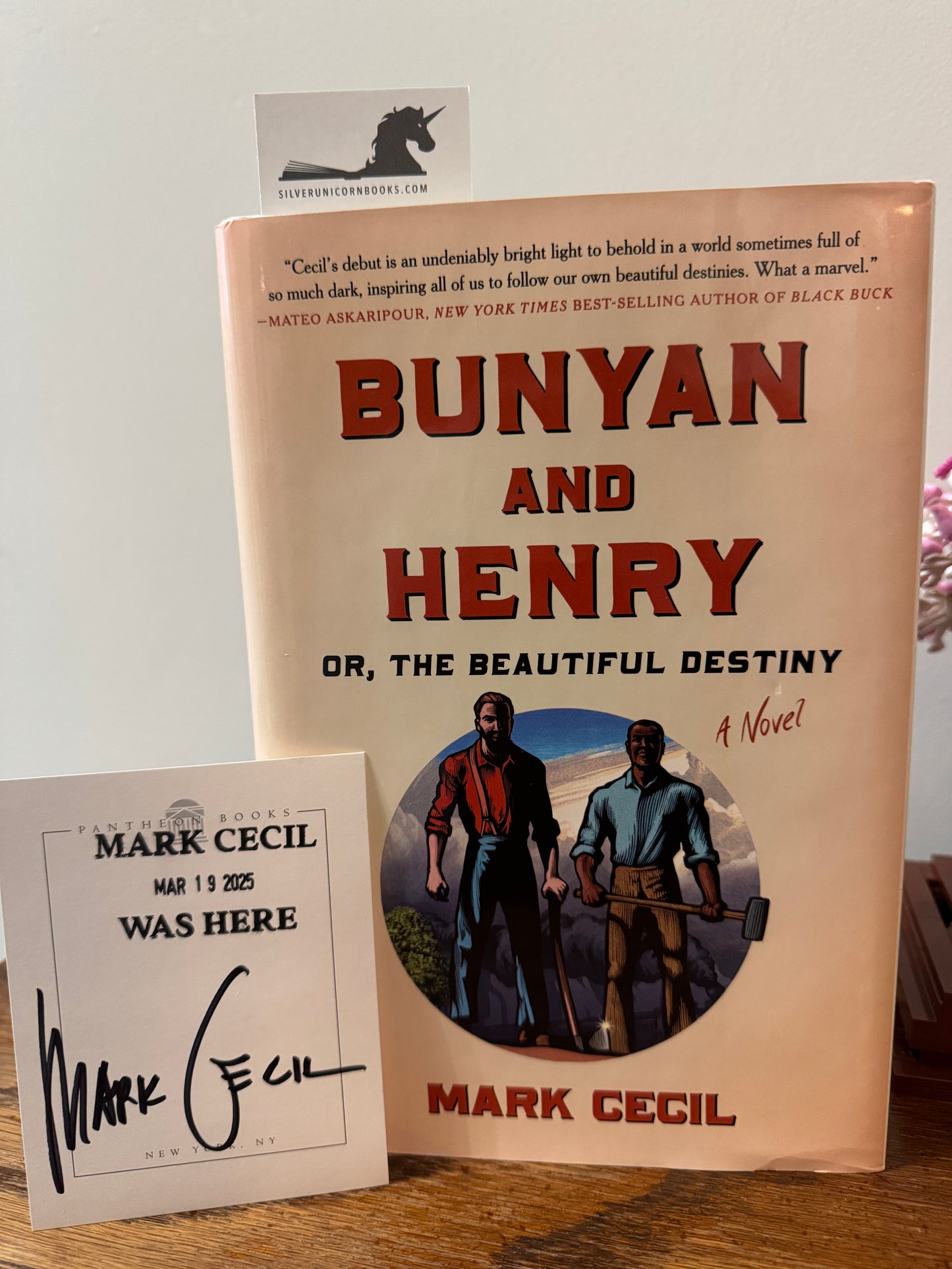 Signed Copy of Bunyan and Henry by Mark Cecil