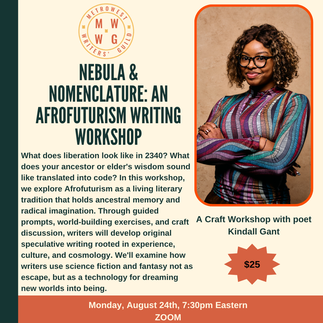 Single Session: Nebula & Nomenclature: An Afrofuturism Writing Workshop