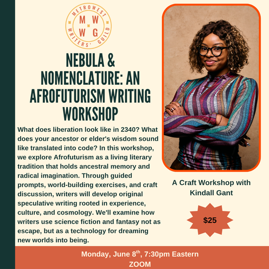 Single Session: Nebula & Nomenclature: An Afrofuturism Writing Workshop