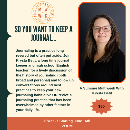 Multi-Week: So You Want to Keep a Journal with Krysta Betit!