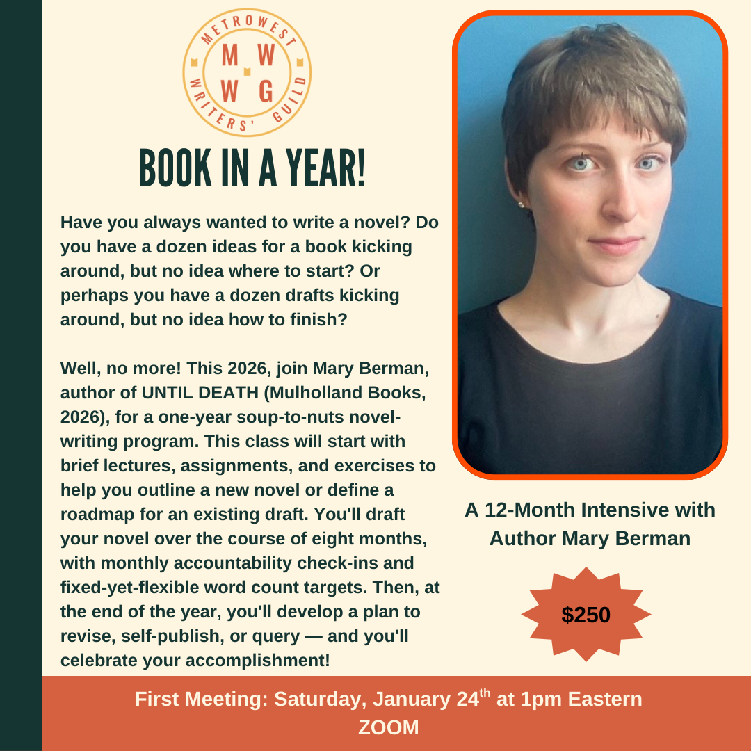 Book in a Year with Author Mary Berman!