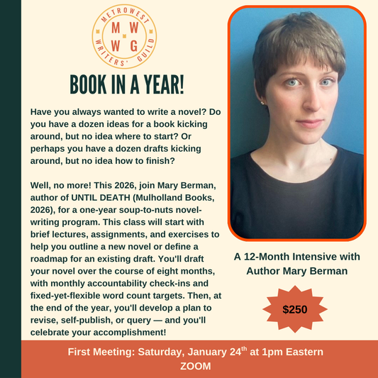 Book in a Year with Author Mary Berman 2027!